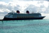 Disney Dream ship at Castaway Cay